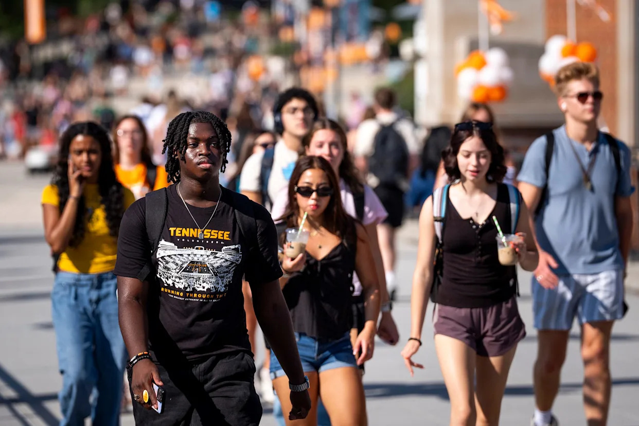 University of Tennessee students are back on campus, and 'thank goodness for Google Maps'