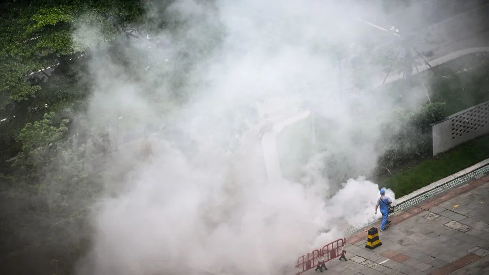 China fights mosquito-borne chikungunya virus with drones, fines and nets as thousands fall ill