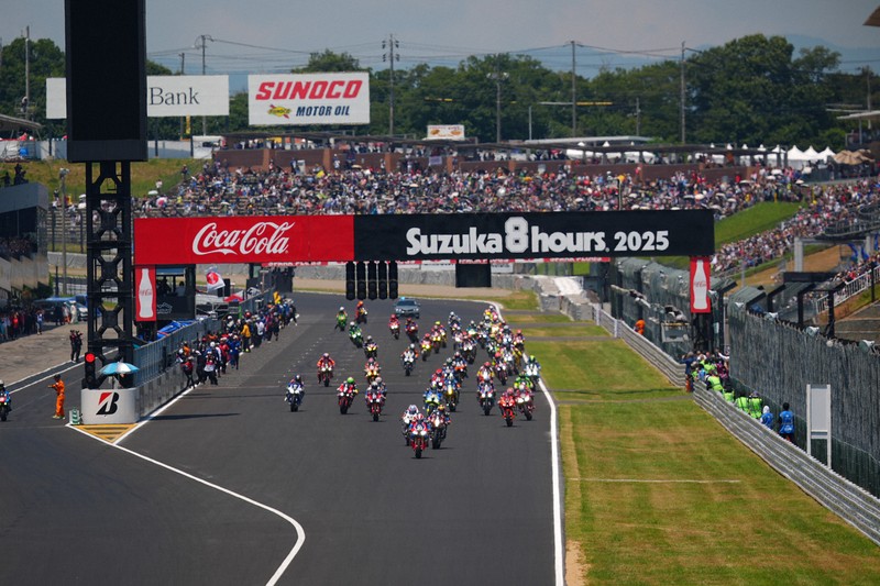 夏の風物詩・鈴鹿8耐に6万1500人熱狂　ホンダ勢が4連覇