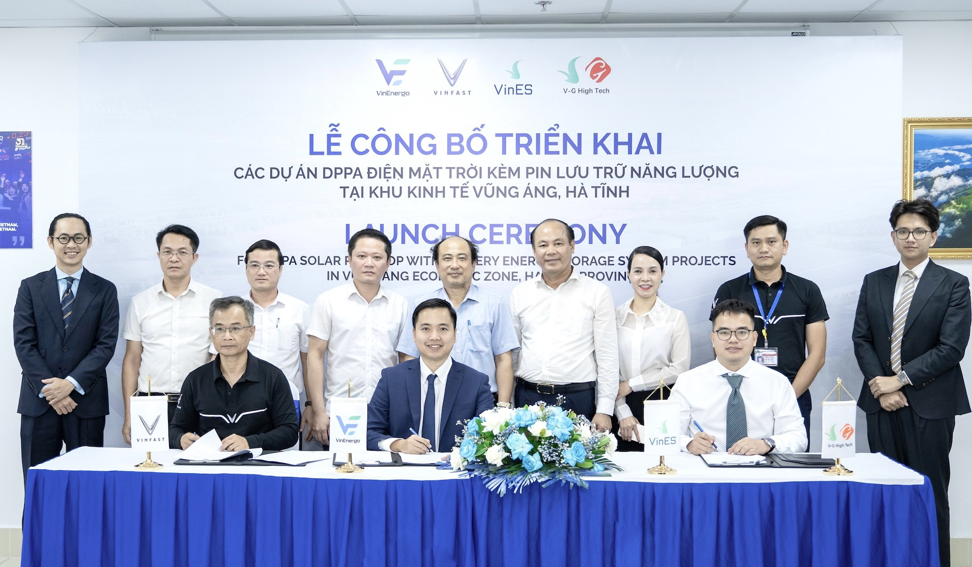 VinEnergo triển khai các dự án điện mặt trời kèm pin lưu trữ cho nhà máy VinFast