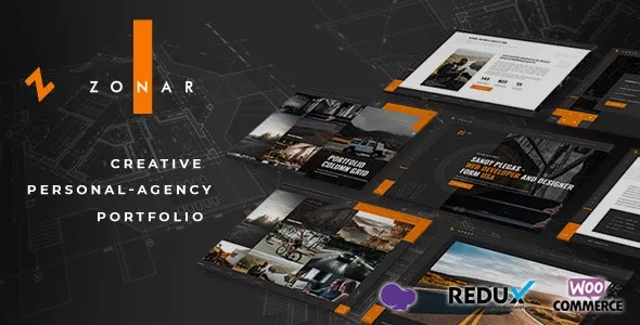 Zonar - Personal Portfolio WordPress Theme v4.3