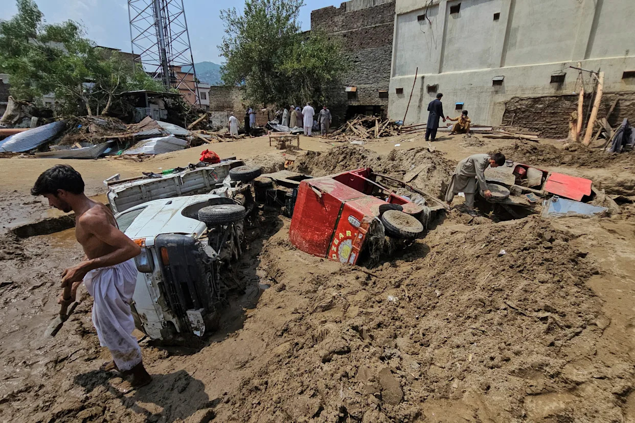 Pakistan expands rescue and relief efforts after floods kill over 200 in a single district