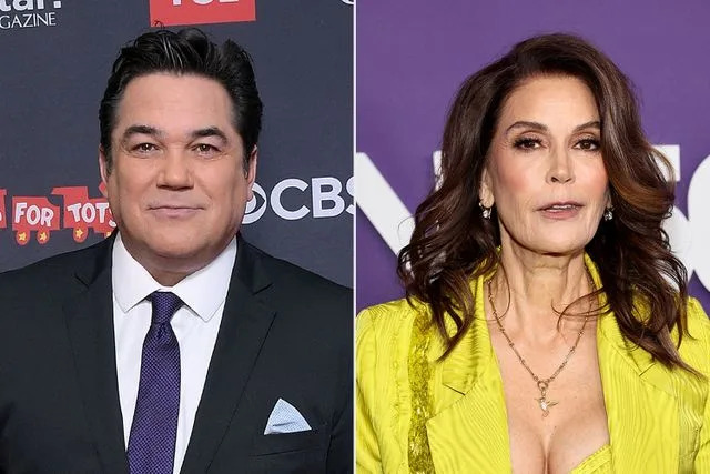 Charley Gallay/Getty;Jamie McCarthy/Peacock/Getty Dean Cainand Teri Hatcher