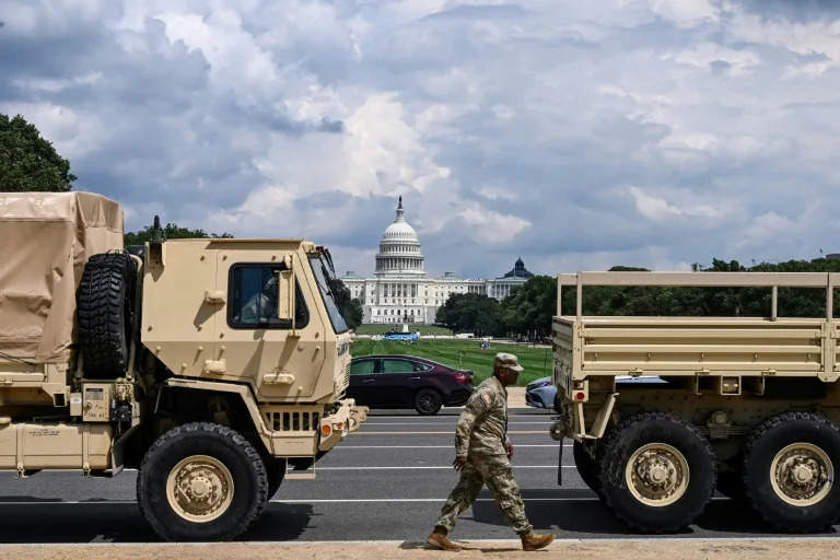National Guard deploys 800 personnel for DC mission, says Pentagon