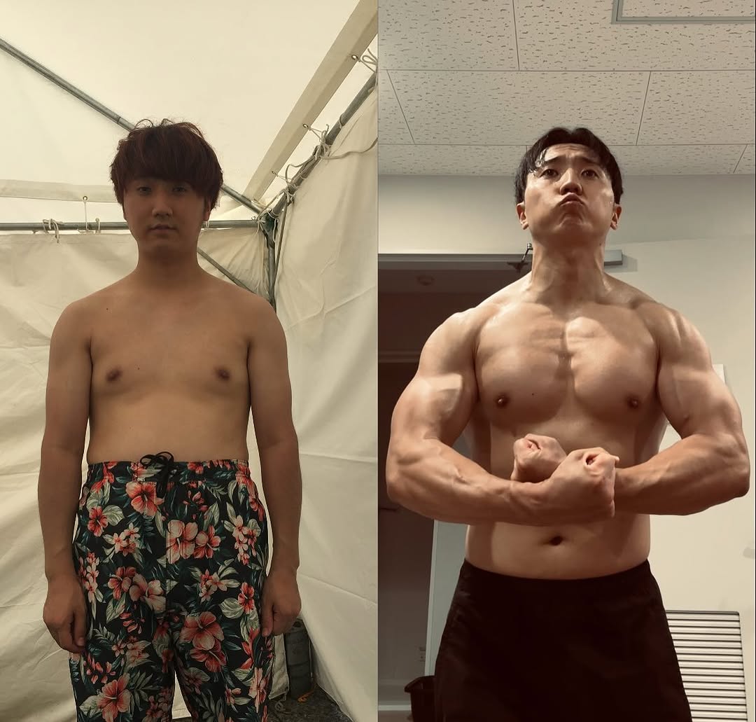 【 コロチキ・西野 】 「筋トレ開始から2年」　筋肉激変のビフォーアフター画像に反響　「別人ですし、カッコ良すぎます」