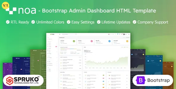 NOA - Bootstrap 5 Admin & Dashboard Template v1.0