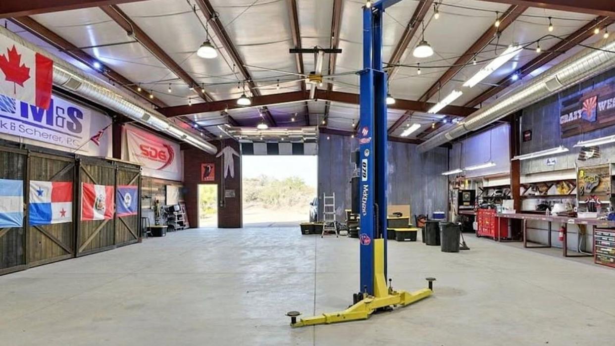The Garage Is Bigger Than The House: Desert Gearhead Property For Sale