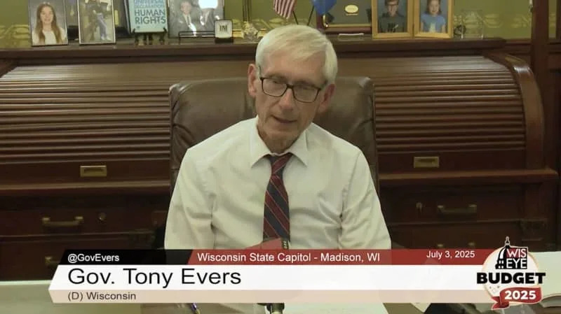 Evers vetoes creating Wisconsin specialty treatment, commercial courts