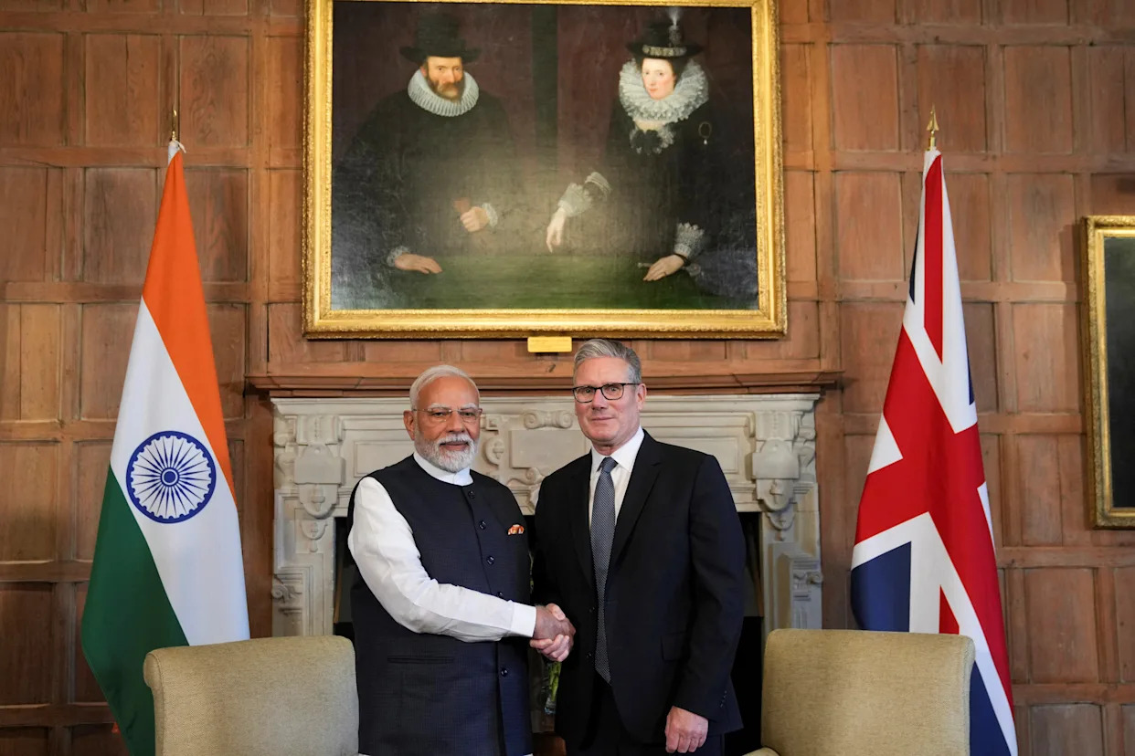 UK and India sign free trade agreement during Modi visit
