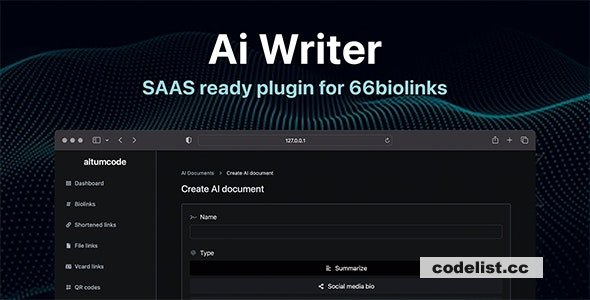 AI Writer v6.0.0 - AI Content Generator & Writing Assistant