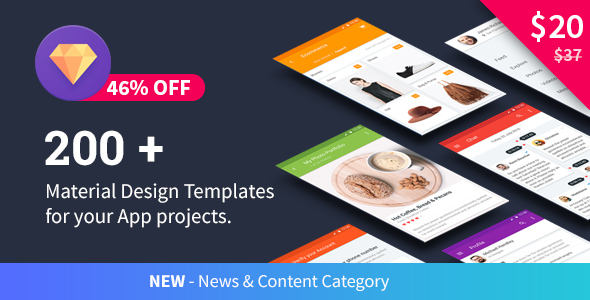 Material Design Templates