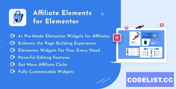 Affiliate Elements for Elementor v1.0.0