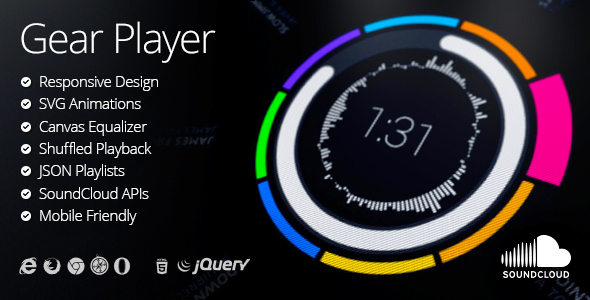 Gear HTML5 Audio Player Gear HTML5 Audio Player