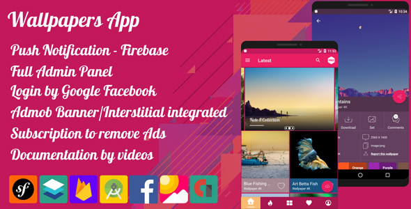 4K Wallpaper App Pro - Material Design 4K Wallpaper App Pro - Material Design