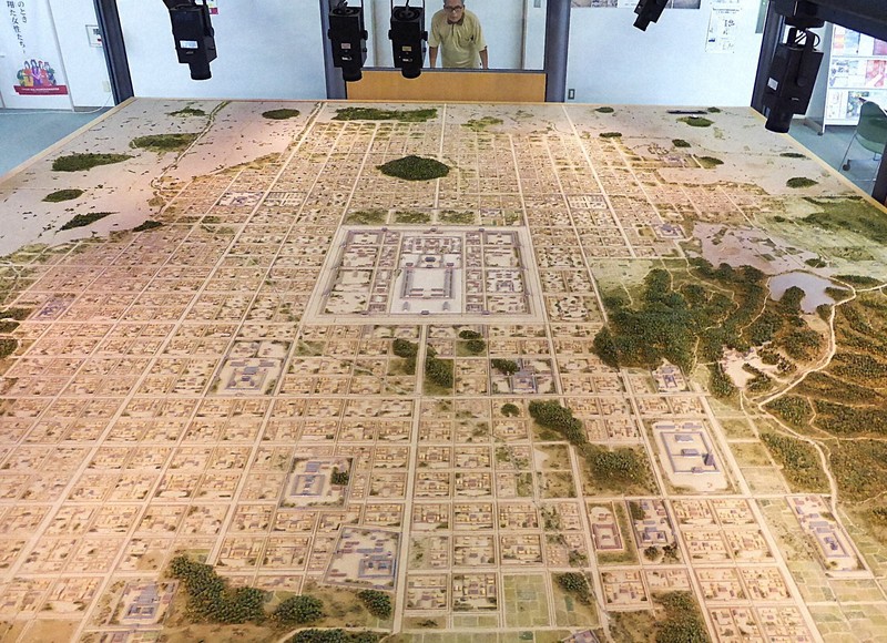 藤原京模型再注目へ　世界遺産登録にらみ、資料室整備　奈良・橿原