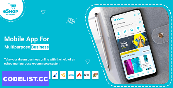eShop v3.0.2 - Flutter E-commerce Full App - nulled
