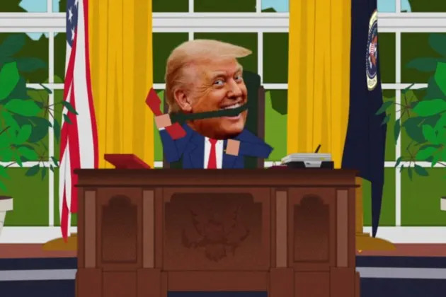 ‘South Park’ presents the 47th president of the United States of America. - Credit: Comedy Central/Paramount +