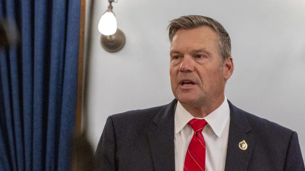 Kobach asks federal court to boot Kansas governor from lawsuit over federal funding cuts