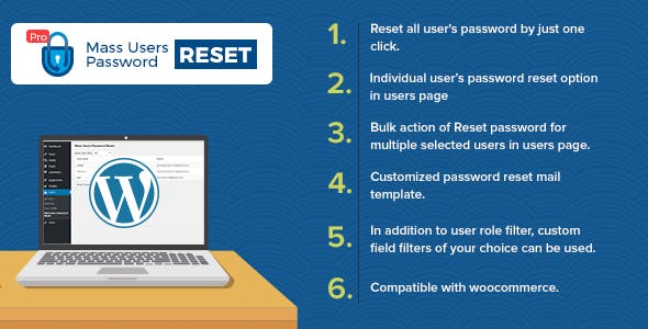 Mass Users Password Reset Pro v1.2 Mass Users Password Reset Pro v1.2