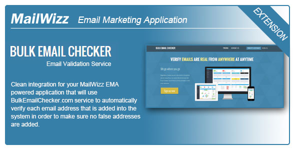 MailWizz EMA integration with BulkEmailChecker.com MailWizz EMA integration with BulkEmailChecker.com