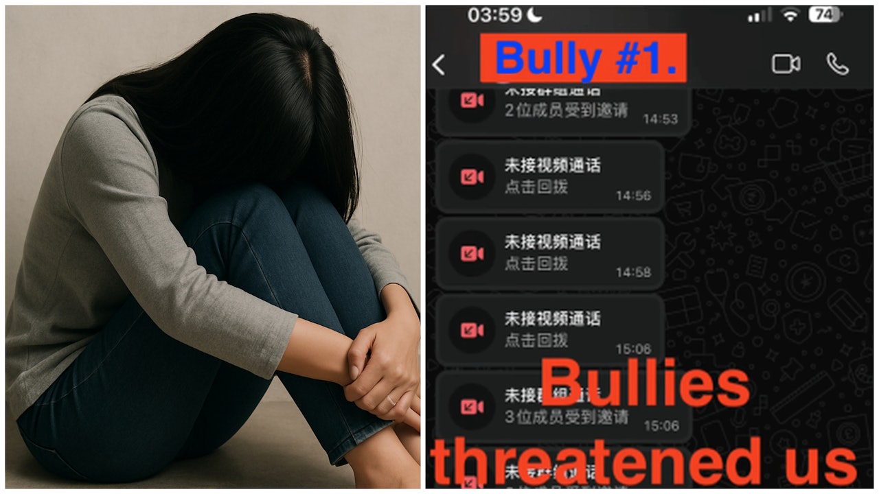 新加坡3男童欺凌女童　向家長發死亡威脅　全數停學其中1人受鞭罰