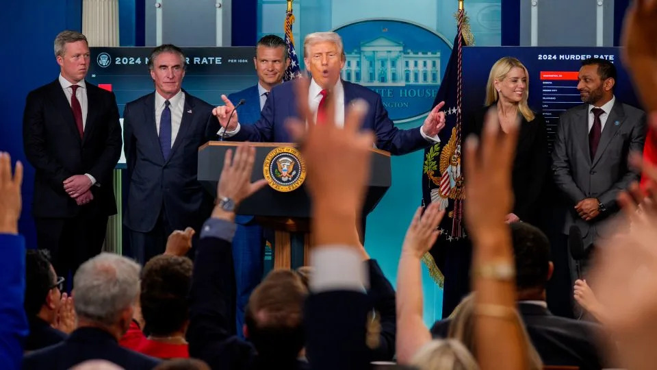 Trump declared federal control of DC police and is deploying the National Guard. Here’s how he is able to do it