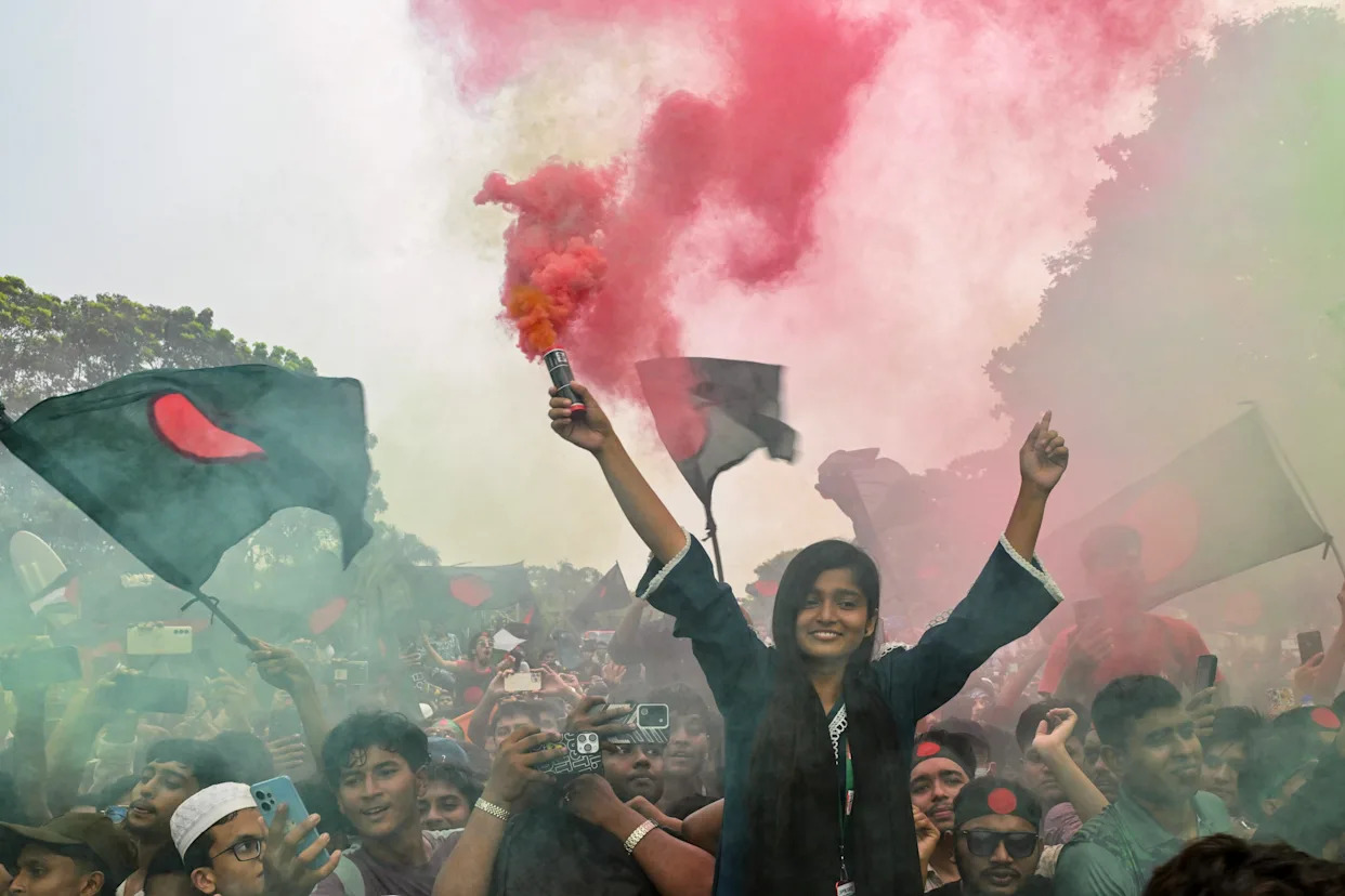 On revolution anniversary, Bangladesh’s Yunus announces national elections