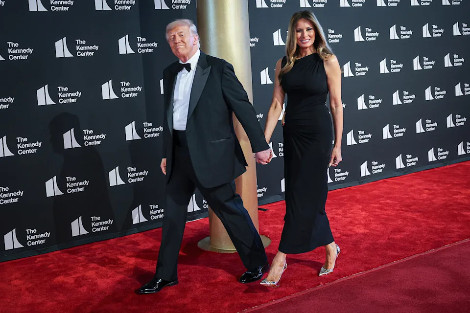 Donald Trump and Melania Trump. (Win McNamee / Getty Images file)