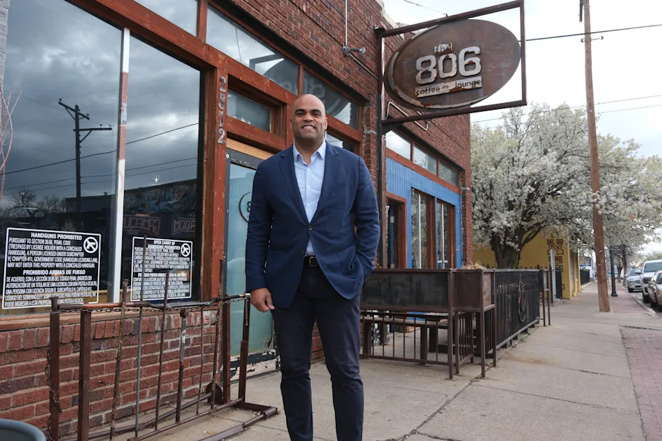 Democrat Colin Allred calls Texas redistricting destructive, criticizes Cornyn FBI request