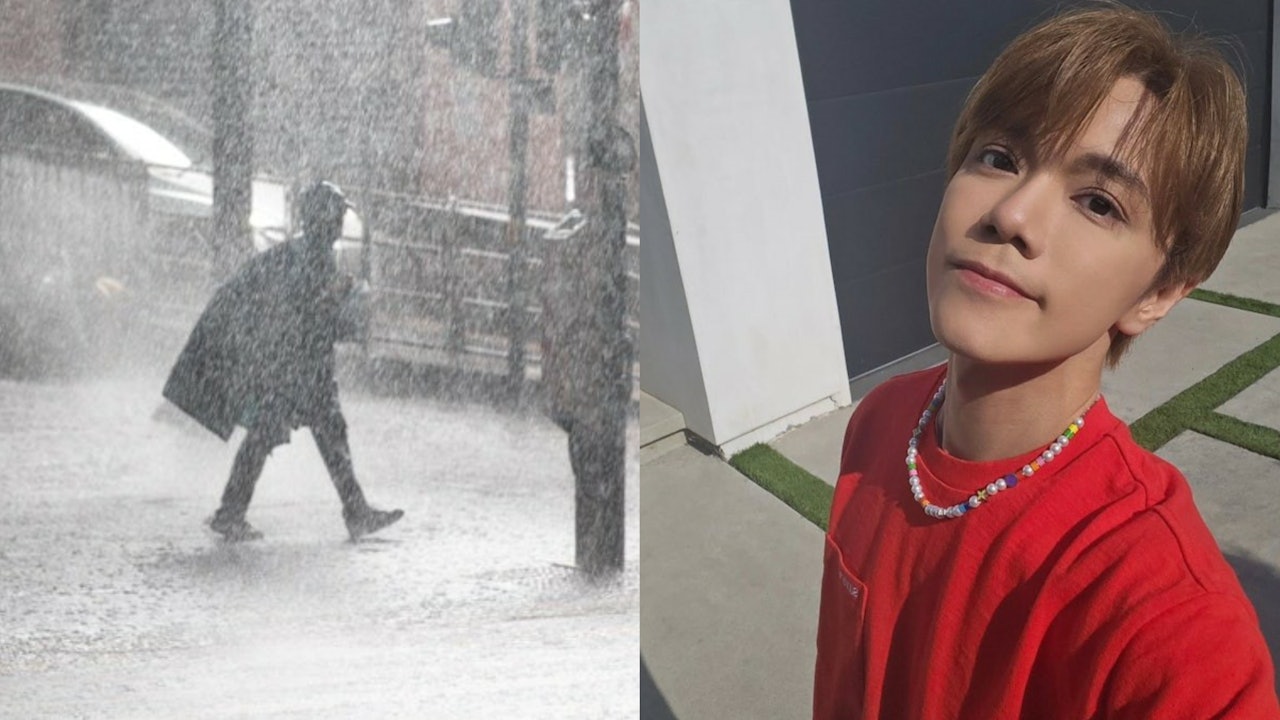 張敬軒黑雨見證好人好事感動網民　一物致交通癱瘓靠熱心叔叔出手