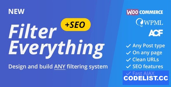 Filter Everything v1.6.3 - WordPress & WooCommerce products Filter