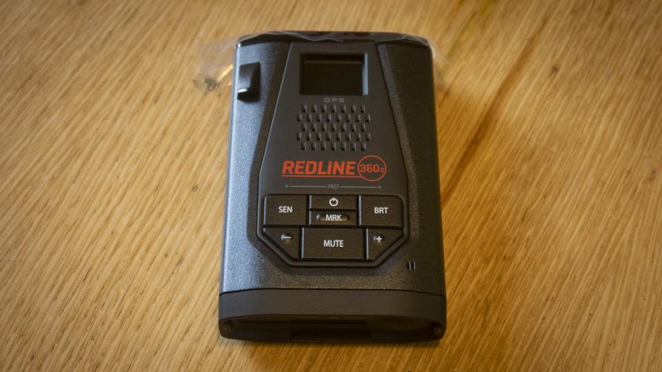 Escort Redline 360c unboxing.
