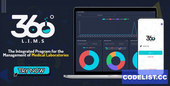 360 LIMS v1.0 - Multi Branches Laboratory Management System - nulled