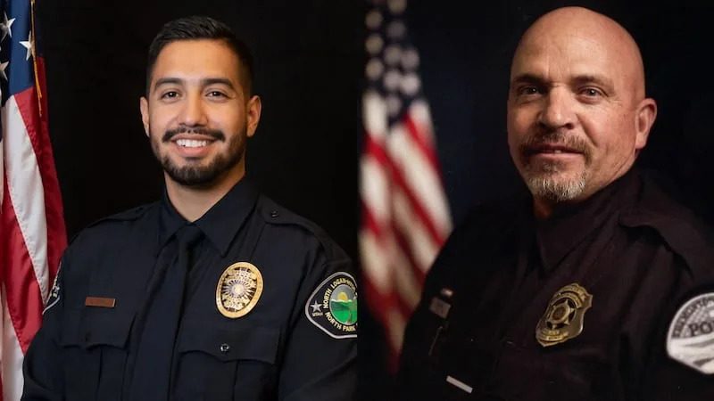 Officer Eric Estrada and Sgt. Lee Sorensen | Tremonton-Garland Police Department