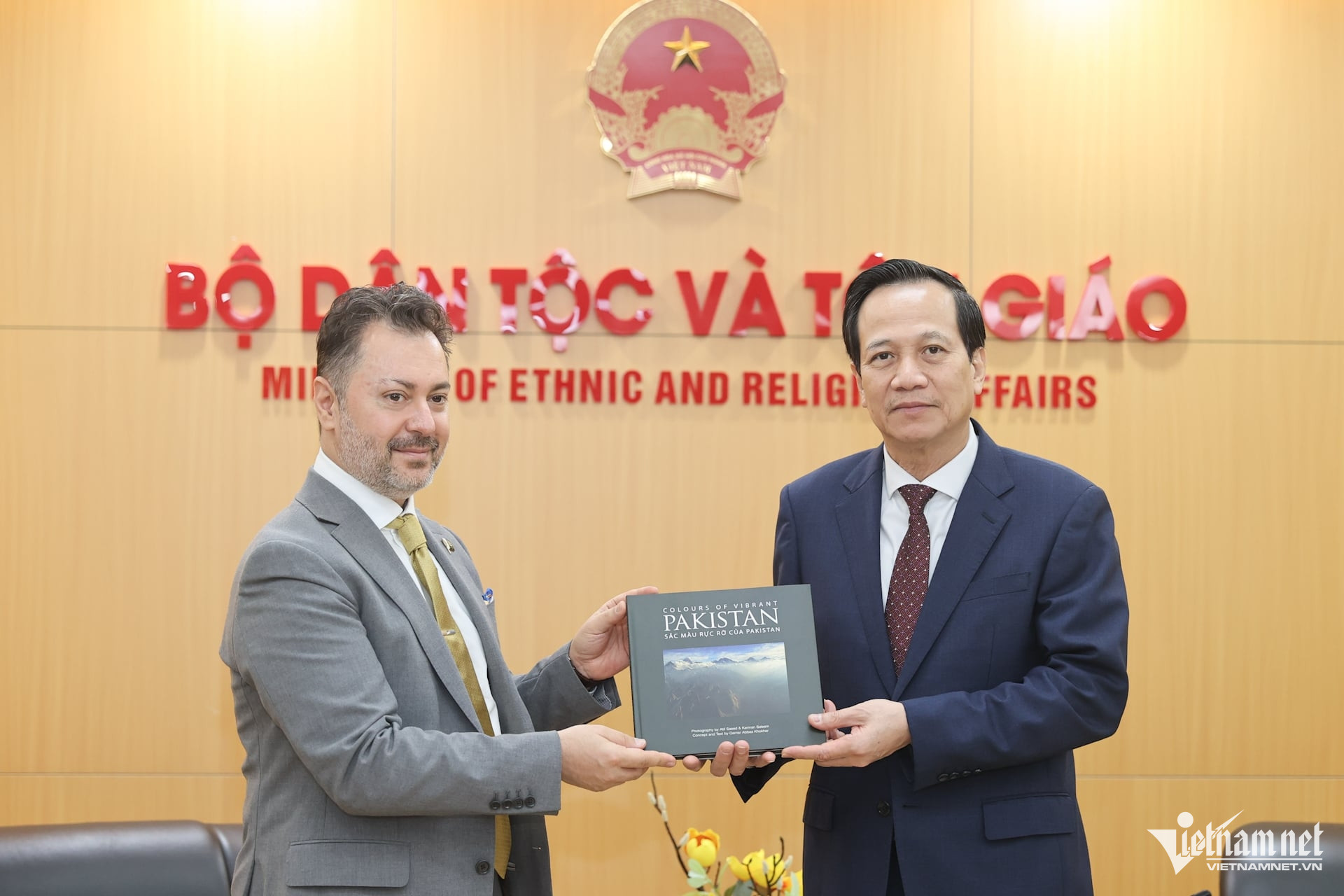 Bộ trưởng Đào Ngọc Dung: Việt Nam - Pakistan nhiều tiềm năng hợp tác về dân tộc, tôn giáo