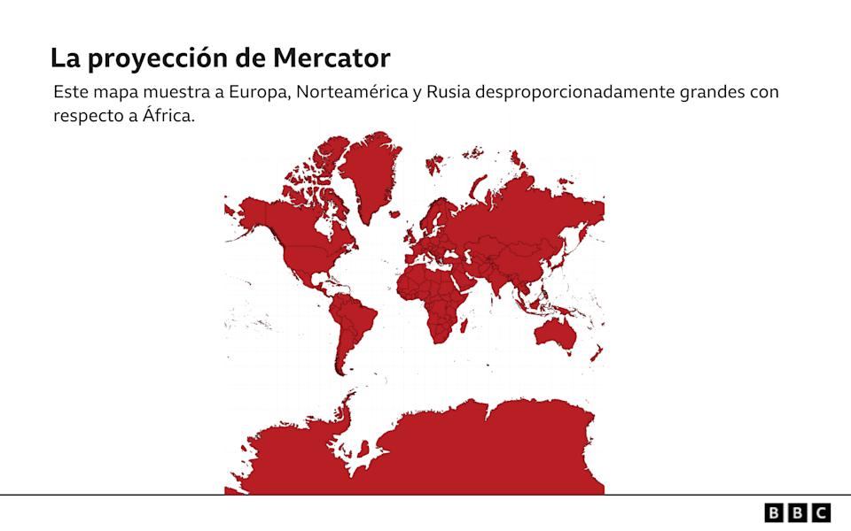 Qué es la proyección de Mercator y por qué los países de África quieren que se deje de usar para elaborar los mapamundis