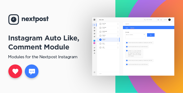 Instagram Auto Like & Comment Modules for Nextpost Instagram Instagram Auto Like & Comment Modules for Nextpost Instagram