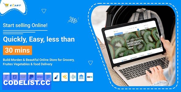 eCart Web v4.0.0 - Ecommerce / Store Full Website