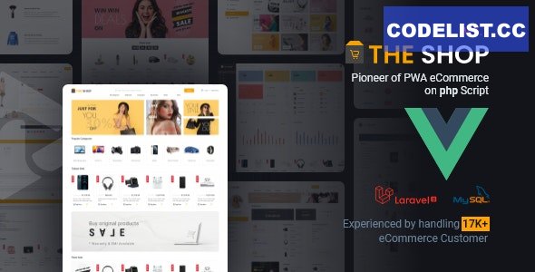 The Shop v2.0 - PWA eCommerce cms - nulled