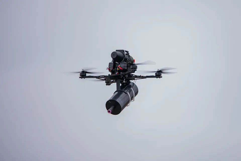 A Ukrainian weapons maker is building a new unjammable drone with a 100-kilometer reach. It says 'the war has changed.'