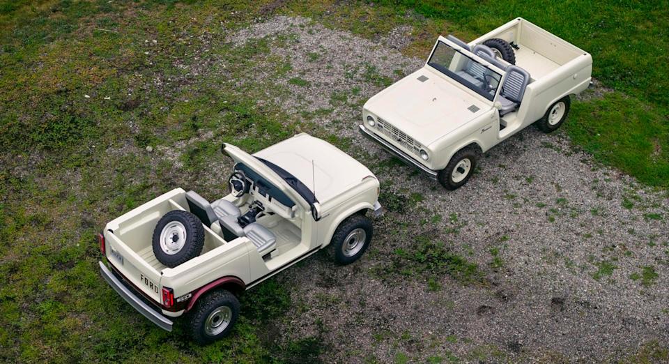 ford bronco roadster concept pebble beach 2025