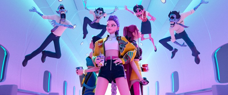 「KPOPガールズ！デーモン・ハンターズ」©2025 Netflix