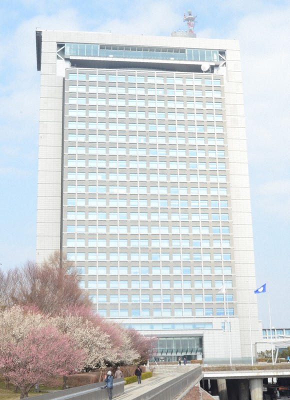 茨城県庁＝水戸市で、仁瓶和弥撮影