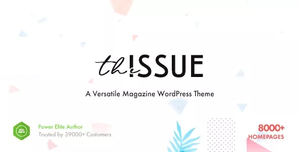 The Issue - Versatile Magazine WordPress Theme v1.6.9