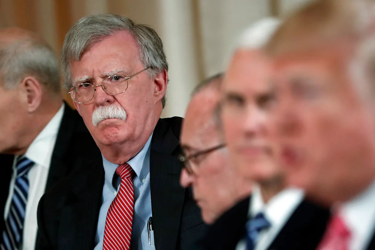 FBI searches ex-national security adviser John Bolton’s house in Maryland