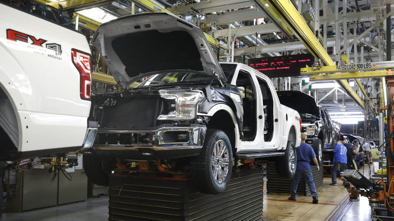 Auto factory