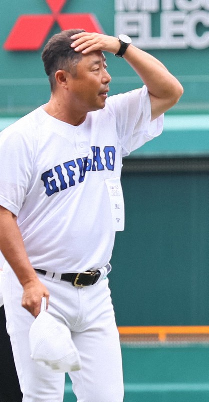 県岐阜商監督「16個目のアウトが鍵握ると思っていた」　夏の甲子園