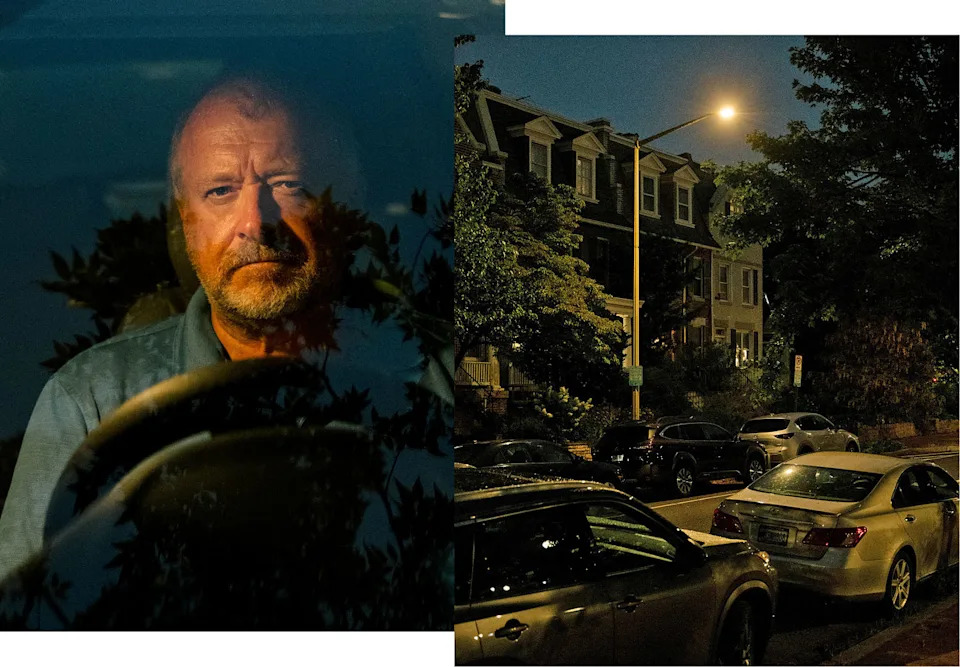 The neighborhood where Dr. J. Michael Waller was carjacked in 2021. (Caroline Gutman for NBC News)