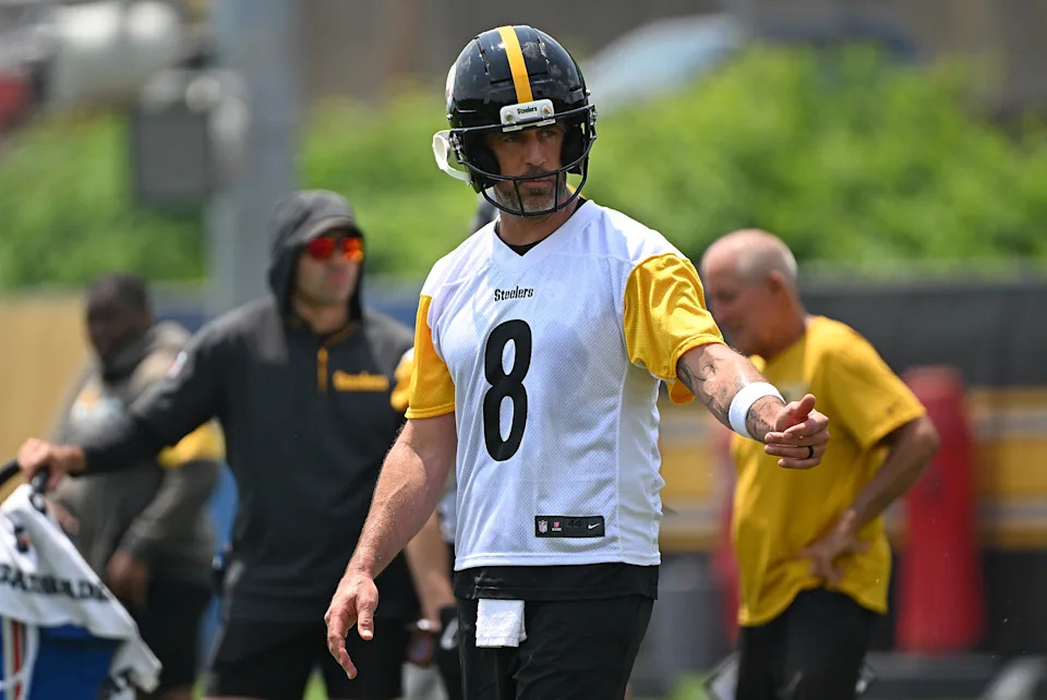 Aaron Rodgers said he plans on this being his final NFL season. (Photo by Justin Berl/Getty Images)