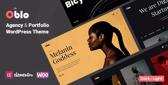 Oblo v2.0.4 - Portfolio Agency WordPress Theme